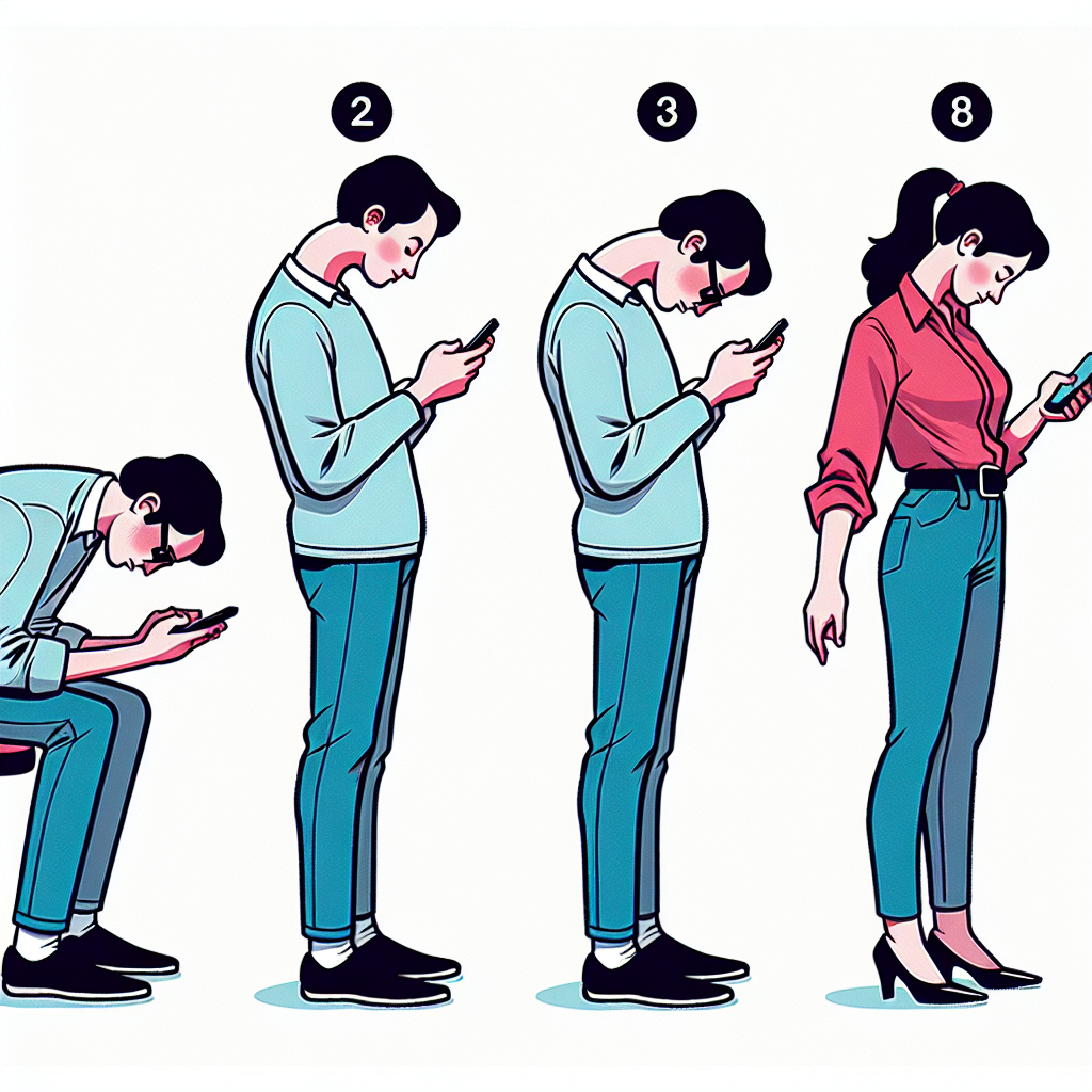 디지털 시대의 척추 건강: 스마트폰 목 증후군 교정 운동